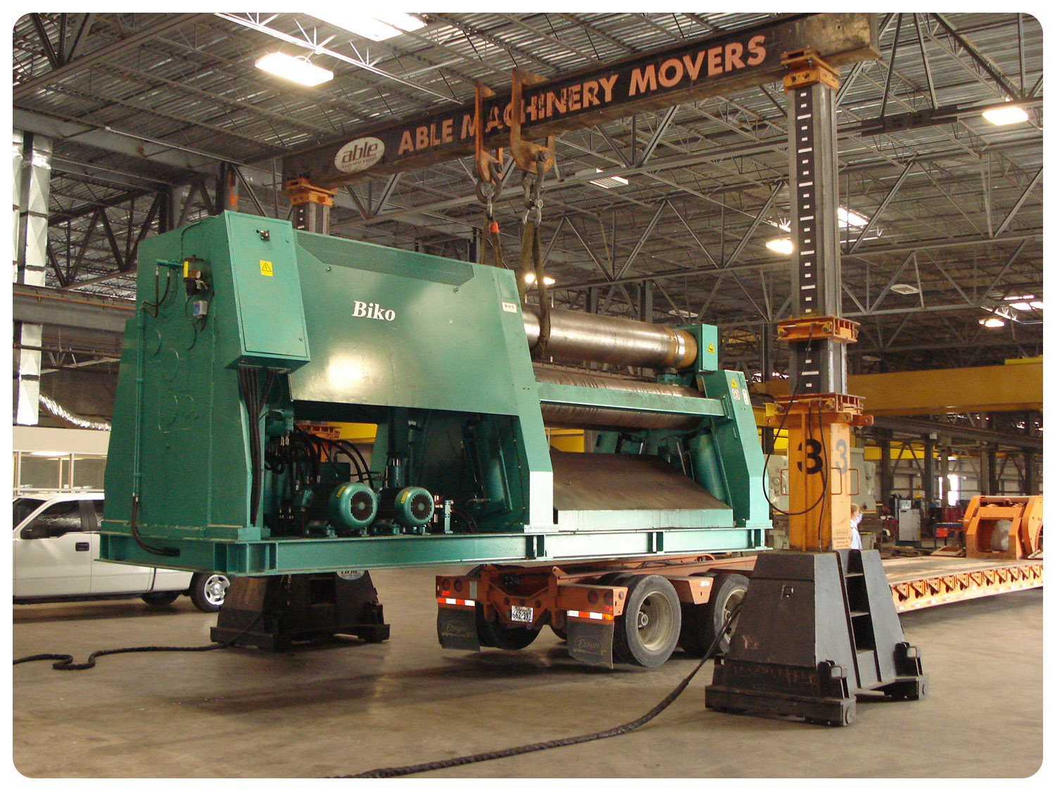 Machine And Equipment Moving Rigging Services Able Machinery Movers